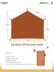 The Primitive | Rainproof Portable Lightweight Windproof Tent
