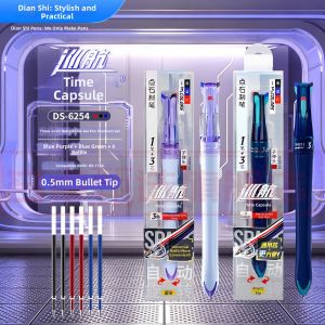 DIANSHI | Quick Drying Multifunction Click Pen 0.5mm
