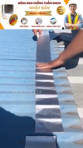 Băng Keo Siêu Dính Chịu Nhiệt Chống Thấm Nước 5m x 5cm Cho Tường Trần Nhà Mái Tôn Ống Nước Xô Chậu