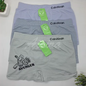 6PCS 3PCS Celana Dalam Boxer Anak Laki Laki Gambar Karakter Super Hero Usia 2 - 6 Tahun Bahan Adem