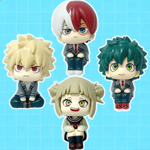 Bandai | LookUp My Hero Academia Midoriya Izuku Anime Figure Boku no Hero Academia Bakugo Katsuki/Todoroki Shoto Action Figure Toys Gifts