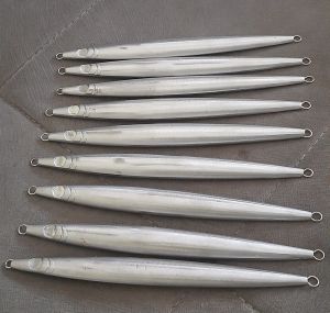 metal jig blank suetke stik berat 100-150gram cnc molding