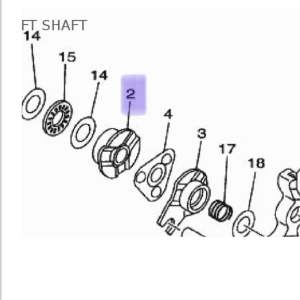 Guide otomatis kopling as operan perseneleng yamaha crypton vega jupiter asli nos