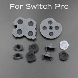 Bộ Đệm Cao Su Dẫn Điện Đầy Đủ Cho Tay Cầm Nintendo Switch Pro - D-Pad ABXY L R ZL ZR Nút Home Linh Kiện Sửa Chữa Bằng Silicon