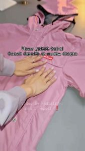 Jaket Parasut Wanita Anti Air Blazer Semi Parka REBEL ID / Jaket Cewek / Jaket Semi Parka