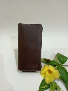 DOMPET KULIT SAPI PANJANG PRIA WANITA 21 SLOT KARTU