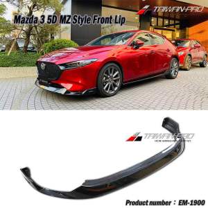 Mazda 3 Sedan hatchback BP 2019 2020 2021 2022 2023 2024 MZ front side skirt lip bodykit body kit spoiler