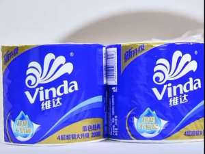 Vinda 4 Ply 140G 27 Rolls Deluxe Premium Toilet Rolls Toilet Papers Tissue Paper