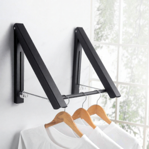 Space Saving Invisible Folding Wall Mounted Coat Hanger