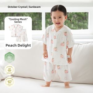 SHI YUE JIE JING | Summer Bamboo Cotton Baby Sleepwear