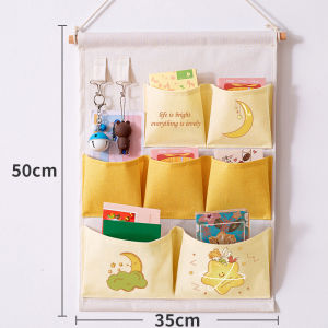 SHOUNAMAO | Hanging Fabric Storage Bag
