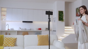 MODOFO AI Face Tracking Selfie Stick Bluetooth 360° Track Remote Control Phone Holder For Vlogging