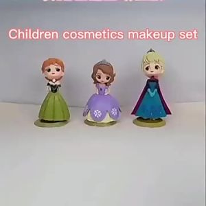 JIMITU | Children Makeup Cosmetics Pretend Playing Box Princess Make Up Girl Toy Play Set Lipstick Eye Shadow Safety Nontoxic Kit Toy Kid