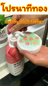 ฟองน้ำเยื่อไม้พรีเมี่ยม/Homequality.TH/ล้างสะอาด ไม่เพาะเชื้อโรค