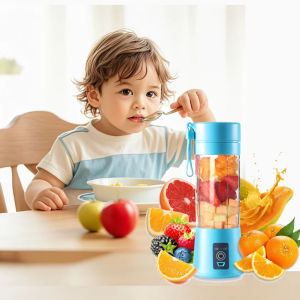Baby Mini Wireless Electric Food Mixer 380ml Household Juice Mixer Mini Electric Juicer Usb Rechargeable Smoothie Shake Mixer