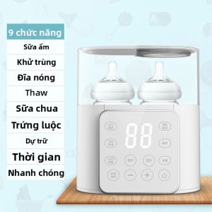 Máy Hâm Sữa Và Hâm Thức Ăn Đa Chức Năng Với Chức Năng Tiệt Trùng Sữa Chính Xác Cho Trẻ Sơ Sinh Và Trẻ Nhỏ