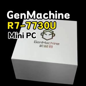GenMachine AMD Ryzen 7 7730U Mini PC 64GB DDR4 RAM 2TB NVME SSD PC Gaming PC Computer Desktop Laptop Windows 11 WiFi 6 USB 3 HDMI 2 Bluetooth 5 Type-C  DP CPU Notebook Warranty