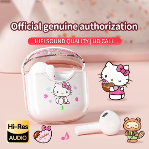 Sanrio | BL19 TWS Wireless Earbuds Bluetooth 5.3 Cute Cartoon ENC Noise Cancelling HiFi Stereo Long Battery Life Headphones for Girls