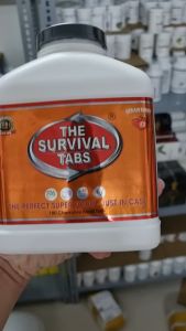 [ Chai 180 viên ] TPCN The Survival Tabs là thực phẩm sinh tồn cung cấp đầy đủ vitamin và khoáng chất cần thiết