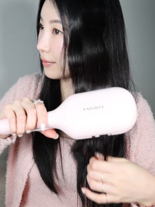 Máy dập sóng tóc VODANA 40mm Glow W Styler thế hệ mới 2025 màu Powder Pink chính hãng Hàn Quốc