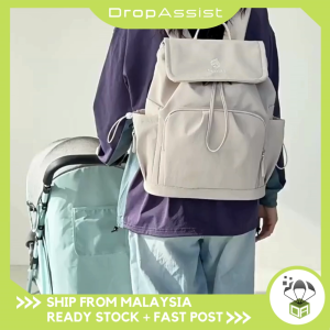 DROPASSIST 2667 Casual Mommy Backpack With Multiple Storage Pockets Beg Galas Ibu Mudah Bawa Serbaguna