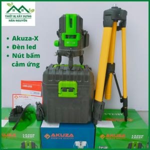 Máy cân bằng laser Akuza-X 5 tia xanh cân mực laze máy bắn cốt màu xanh