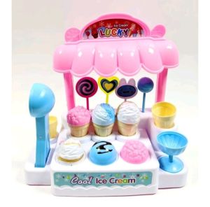 toyS MAINAN SWEET SHOP MAINAN GEROBAK ICE CREAM (LI 1)