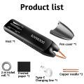 Docreate 756 Portable Handheld Spot Welder 18650 Battery DIY Mini Household Touch Welding Machine for 0.1-0.25mm Nickel Sheet. 
