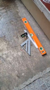 Waterpass Aluminium Magnet / Penggaris / Spirit Level Waterpass Akurat Perkakas 60cm