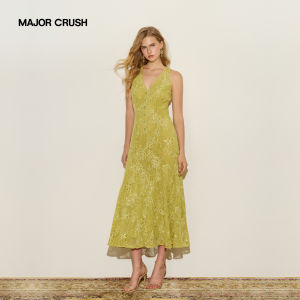 Romantic Lace Summer Vacation V-Neck Dress