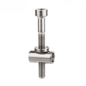 Bicycle M5 Titanium Alloy Screw Hex Socket Head Cap Screw for Seat Post Fixing Seat Tube Tightening Fixing Screw
