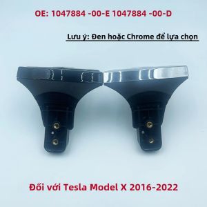 Lưới Tản Nhiệt Cản Trước Tesla Model X 2016-2022 1047884-00-D/E Màu đen/Chrome Nhựa Biểu Tượng Chữ T Dễ Dàng Lắp Đặt Phụ Kiện Thanh Chống