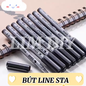 Bút Kỹ Thuật STA Pigment Liner – Nét Vẽ Sắc Mảnh Tự Tin Mọi Phong Cách LIM DIY