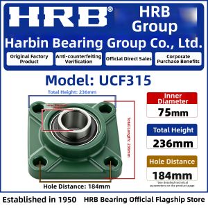 Flange-mounted Ball Bearing UCF Series