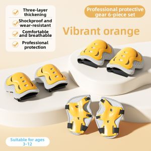 SUPER YOUNGSTER | Childrens Skating Protection Gear Helmet Set Knee Pads Professional Protection Equipment