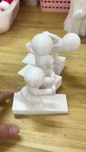 Cartoon Decorative Door Stop Non-slip No Drilling Door Stopper Anti Collision Action Figure Door Bumper for Home&Bedroom 1pcs