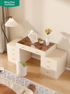 MINGDUO | Cream Style Dressing Storage Cabinet