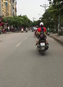 [HCM] Đai xe máy cho bé Đai địu em bé đi xe máy-Hesede