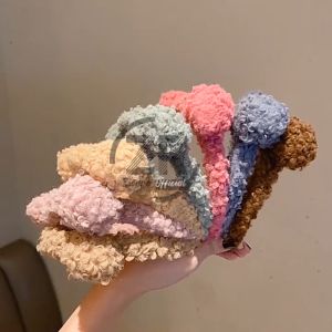 Bando Korea Perempuan Dewasa Aksen Telinga Beruang Aksesoris Hiasan Rambut Wanita lucu kualitas import AK165 ZIORRA