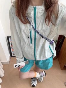 Drying Sunproof Small Size Designed Colorful Two-Piece Set Jacket