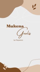 MAYSARON - MUKENA JERSEY POLOS - MUKENA GEULIS