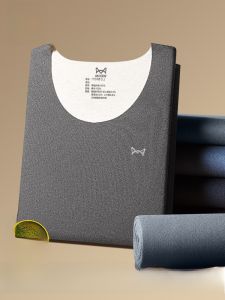 MiiOW | เสื้อชั้นในผู้ชาย ชุดกันหนาว ผ้าขนสัตว์ผสมไหม ขนแกะ ผ้าฝ้าย ป้องกันแบคทีเรีย ไร้รอยตะเข็บ เสื้อชั้นในฤดูใบไม้ร่วง ชุดกางเกงขายาว ชุดกันหนาว