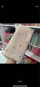 Hijab segi empat swarovski tabur hitam hijab paris jadul