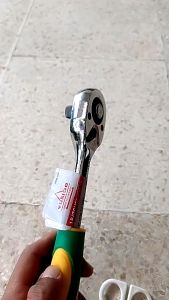 PAKET MURAH Gagang Ratchet Stang Kunci Shock 1/2 Sock Sok Rachet 1/2 25 cm + Sambungan Sock 5\\\" Extension Bar 5 inch