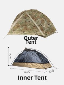 Free Soldier | Lightweight Single-person Outdoor Camping Tent Emergency Shelter
