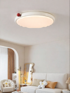 DGY | French Cream Style Ceiling Light Eye Protection
