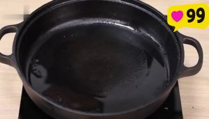 Mocha 28CM 30CM 35CM Cast Iron Paella Pan Frying Pan Kitchen Cooking Pan