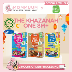 Little Nuur The Khazanah One 8M+ Baby Food Ready to Eat Eatalian Express Bubur Nasi