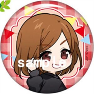 Bandai | Jujutsu Kaisen Anime Trâm Cài Huy Hiệu Nobara Kugisaki Satoru Gojo Megumi Fushiguro Yuji Itadori Toge Inumaki Cosplay Quà Tặng ACG Trang Trí