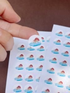 Swimming Stickers Self-Adhesive Cartoon Praise Stickers Childrens Reward Encouragement Stickers Kindergarten Swimming Stickers Small Stickers Students